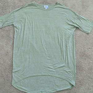 LuLaRoe Irma XS light green